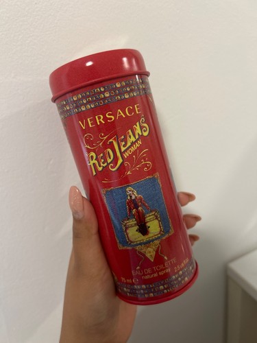 Versace red jeans - jeans, eau