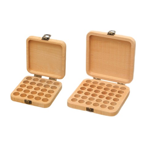 Wooden essential storage box - wooden,