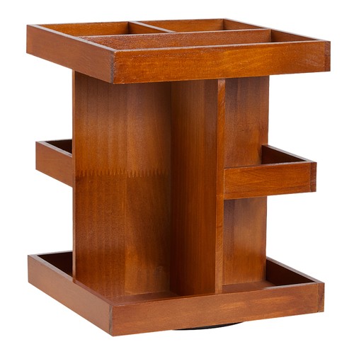 Rotating wooden makeup - rotating,