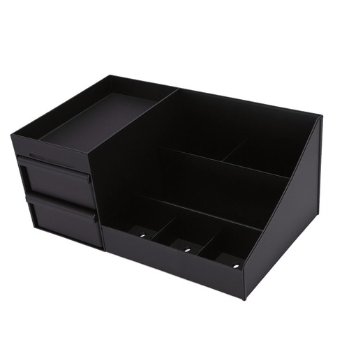 Black cosmetic organizer - cosmetic,
