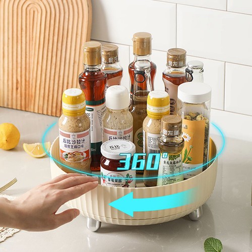 Storage tray rotating spice - tray,