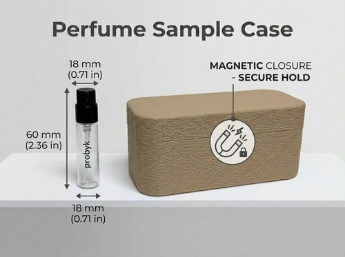 Perfume sample case - sample,
